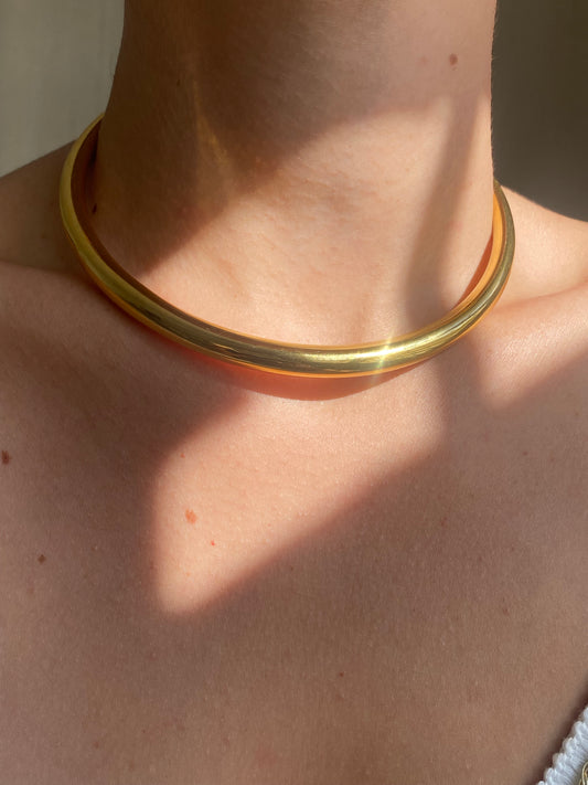 GOLDEN CHOKER CUFF