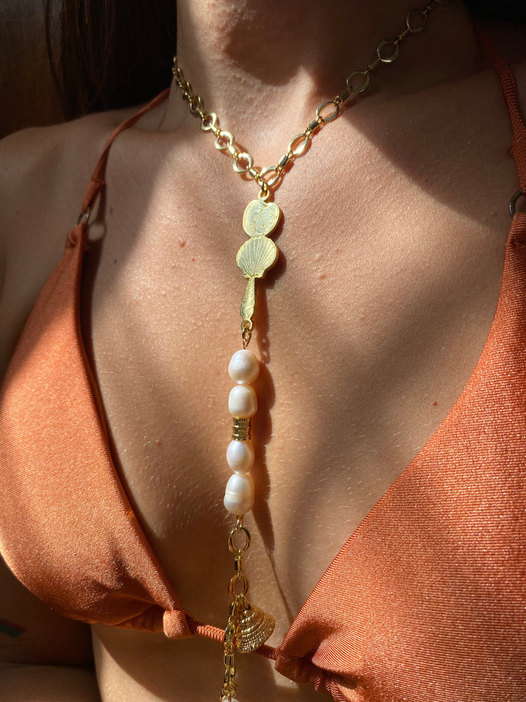 PERLAS DE ORILLA NECKLACE